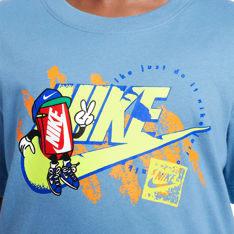 Футболка Nike K NSW TEE BOXY 1 FUTURA / Мужской / XL / Голубой photo 5